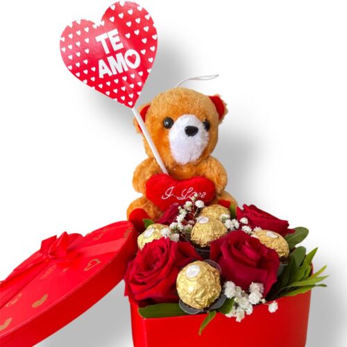 Box en forma de corazon